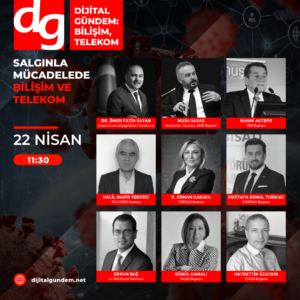 Read more about the article Dijital Gündem, Salgınla Mücadelede Bilişim ve Telekom’u Masaya Yatırıyor